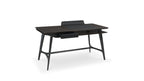 arial | Bureau - plateau réhaussé cuir - image 2