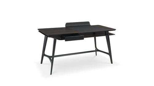 arial | Bureau - plateau réhaussé cuir - image 2