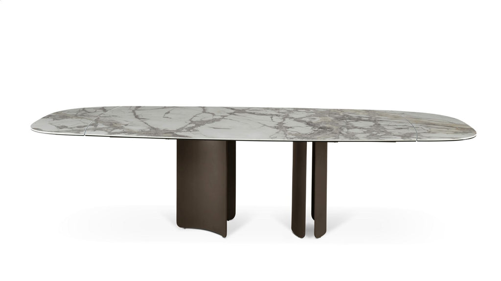 deltalis | Table de repas ovale extensible - image 1