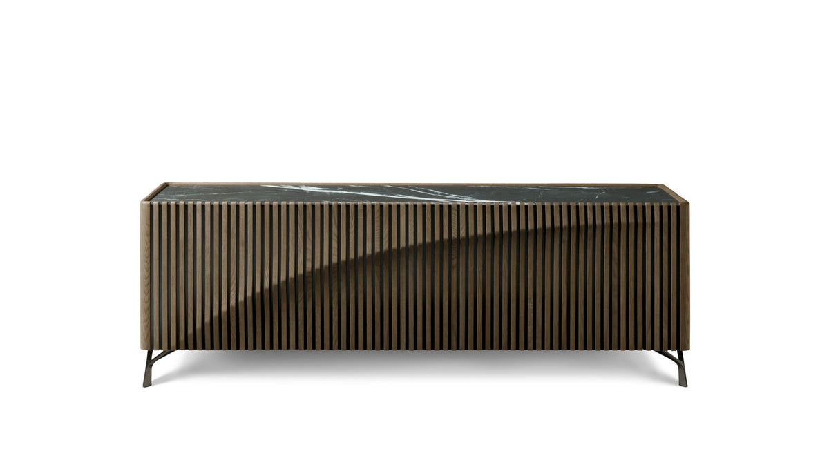 lift bois | Buffet - plateau céramique marquina - image 1