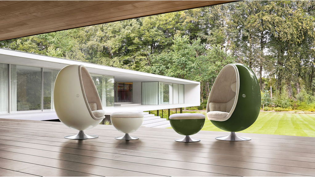 ovalia | Fauteuil - laque brillante - image 3