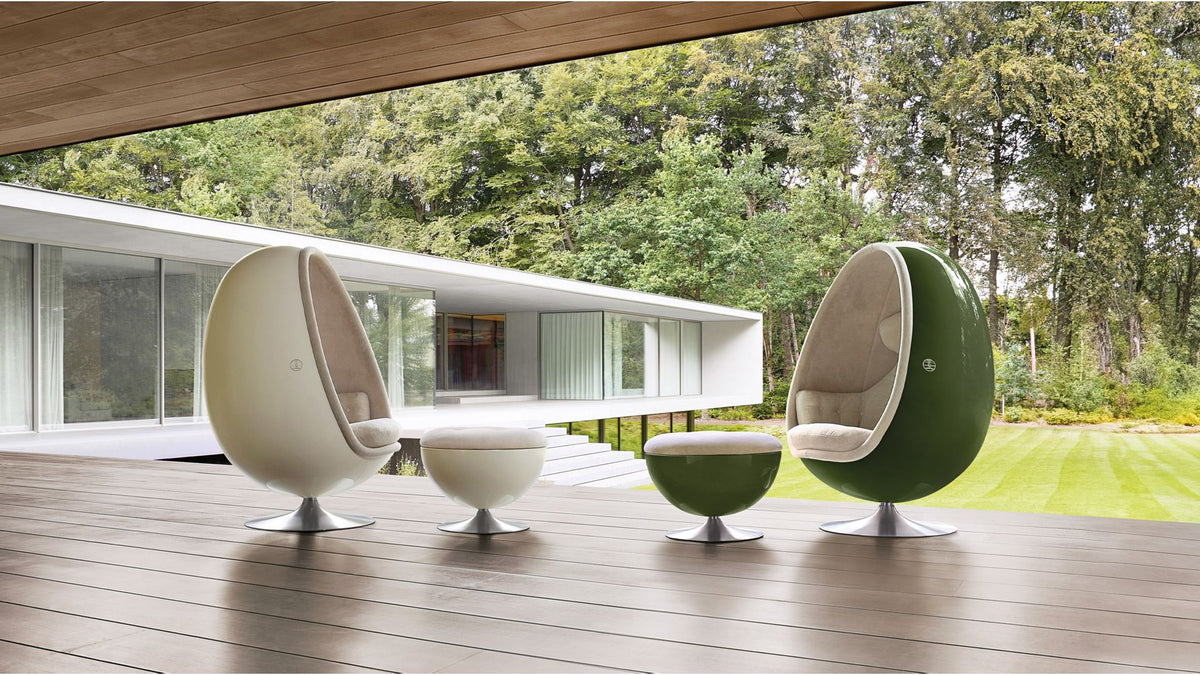 ovalia | Fauteuil - laque brillante - image 3