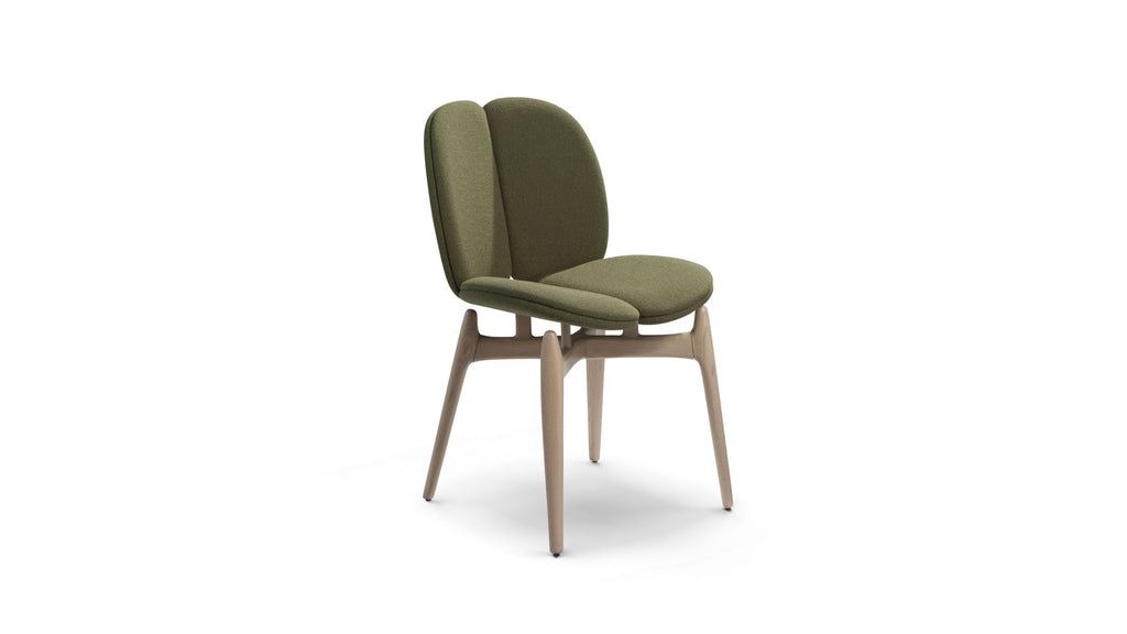 pulp | Chaise - frêne blanchi - image 1
